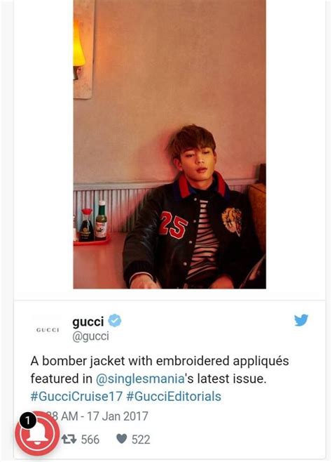 Gucci featured SHINee's Minho 